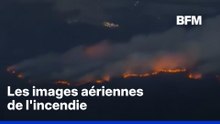 Les images aériennes de l'incendie dans la forêt de Fontainebleau