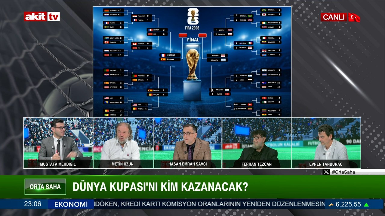 Orta Saha - Mustafa Mehdigil, Metin Uzun, Emrah Savcı, Ferhan Tezcan, Evren Tanburacı - 12.07.2026