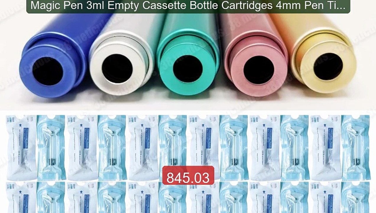 Magic Pen 3ml Empty Cassette Bottle Cartridges 4mm Pen Tip Ste... -- Hot Deal 2026 | Limited Offer!