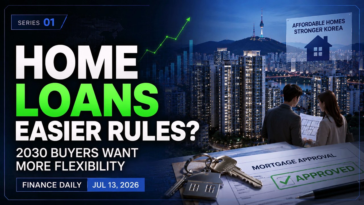 Korea's 2030 Generation Wants Looser Loan Rules to Buy a Home | July 13 2026