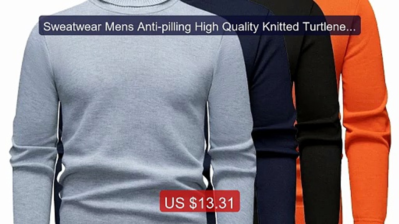 Sweatwear Mens Anti-pilling High Quality Knitte...
