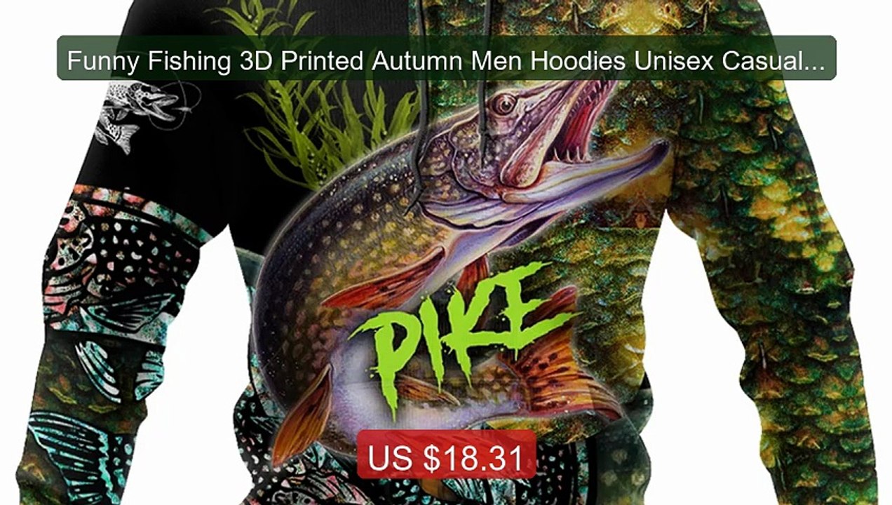 Funny Fishing 3D Printed Autumn Men Hoodies Unisex Casual P... -- Top Pick 2026 | Unbeatable Price!
