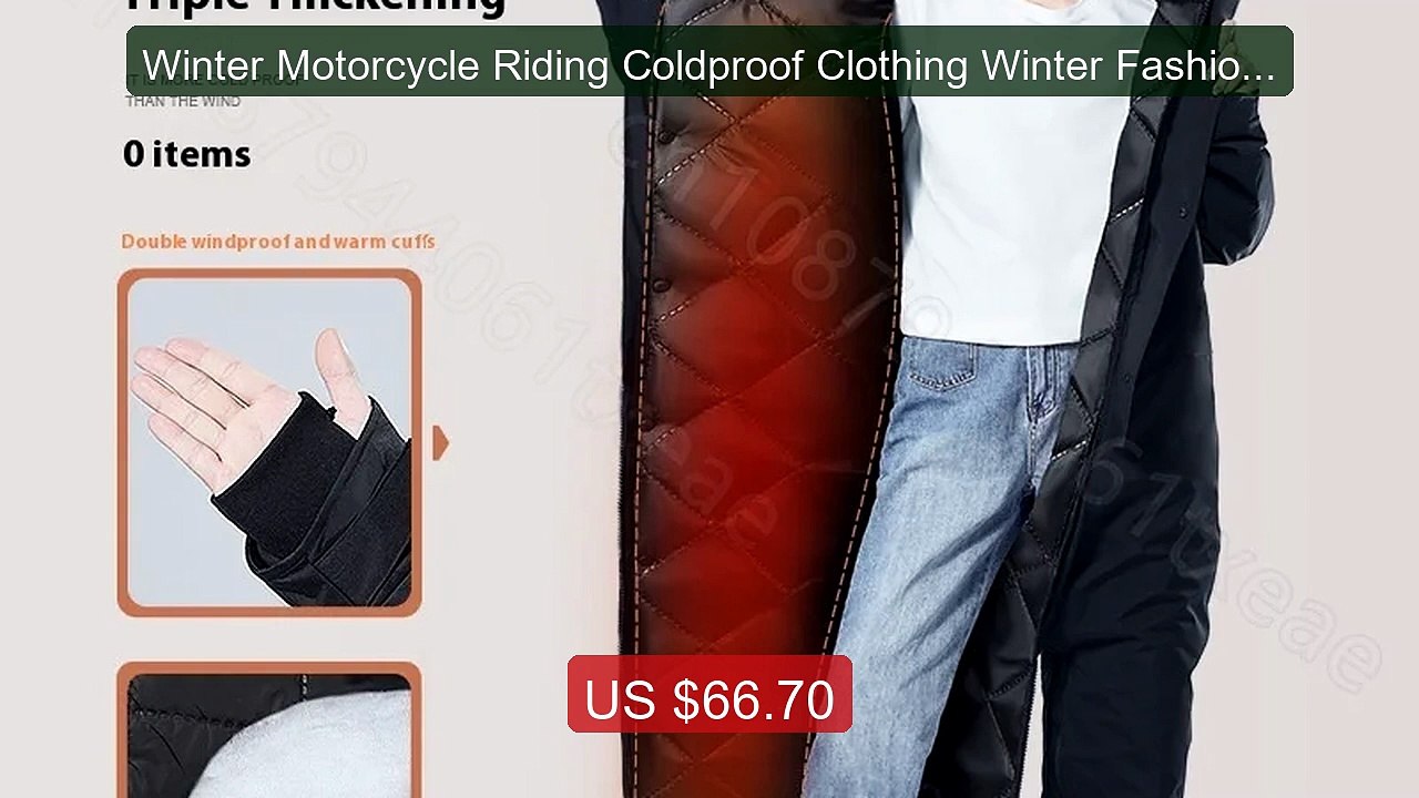 Winter Motorcycle Riding Coldproof Clothing Winter Fashion Waist D... -- Best Deal 2026 | Shop Now!