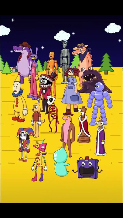 Digital Circus Played SQUID GAME 😱 #shorts #digitalcircus squidgame