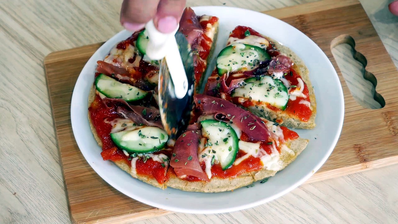 La PIZZA más FÁCIL del VERANO (SIN HORNO)
