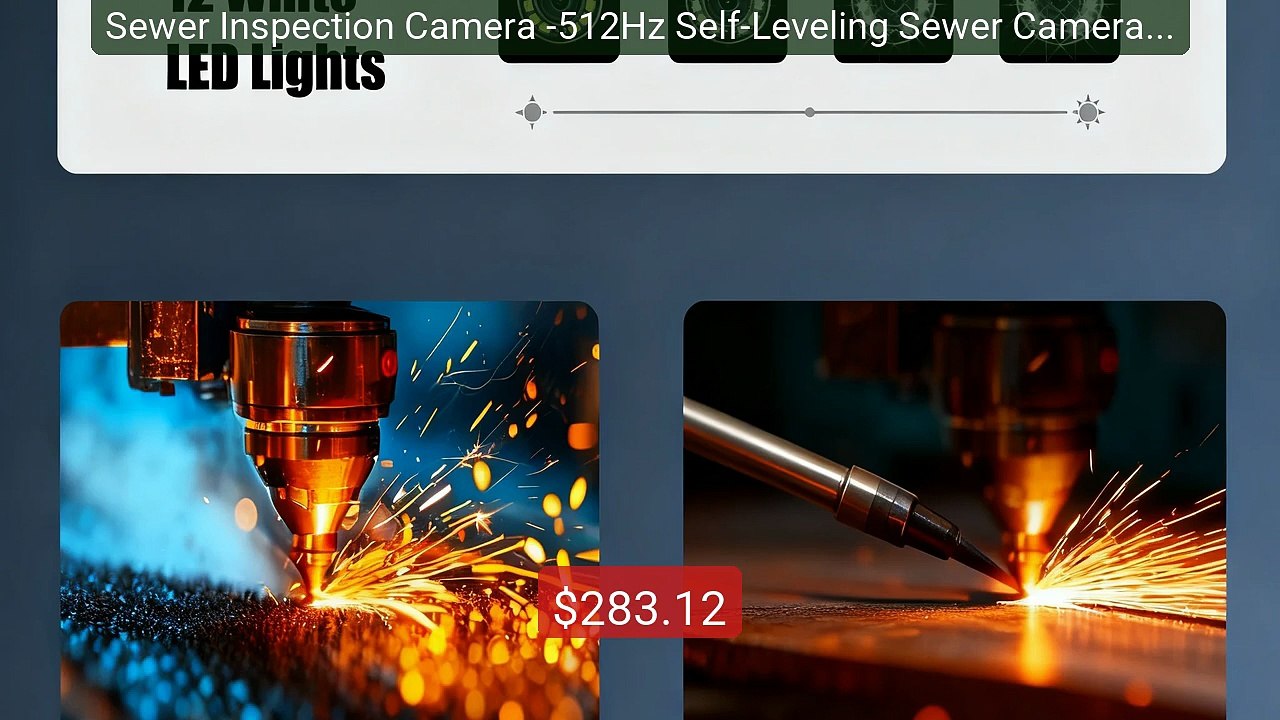 Sewer Inspection Camera -512Hz Self-Leveling Sewer Camera with... -- Hot Deal 2026 | Limited Offer!