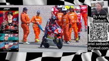 ORTOLÁ resiste à pressão de HOLGADO na Moto2 e vence em SACHSENRING com acidente de ALONSO