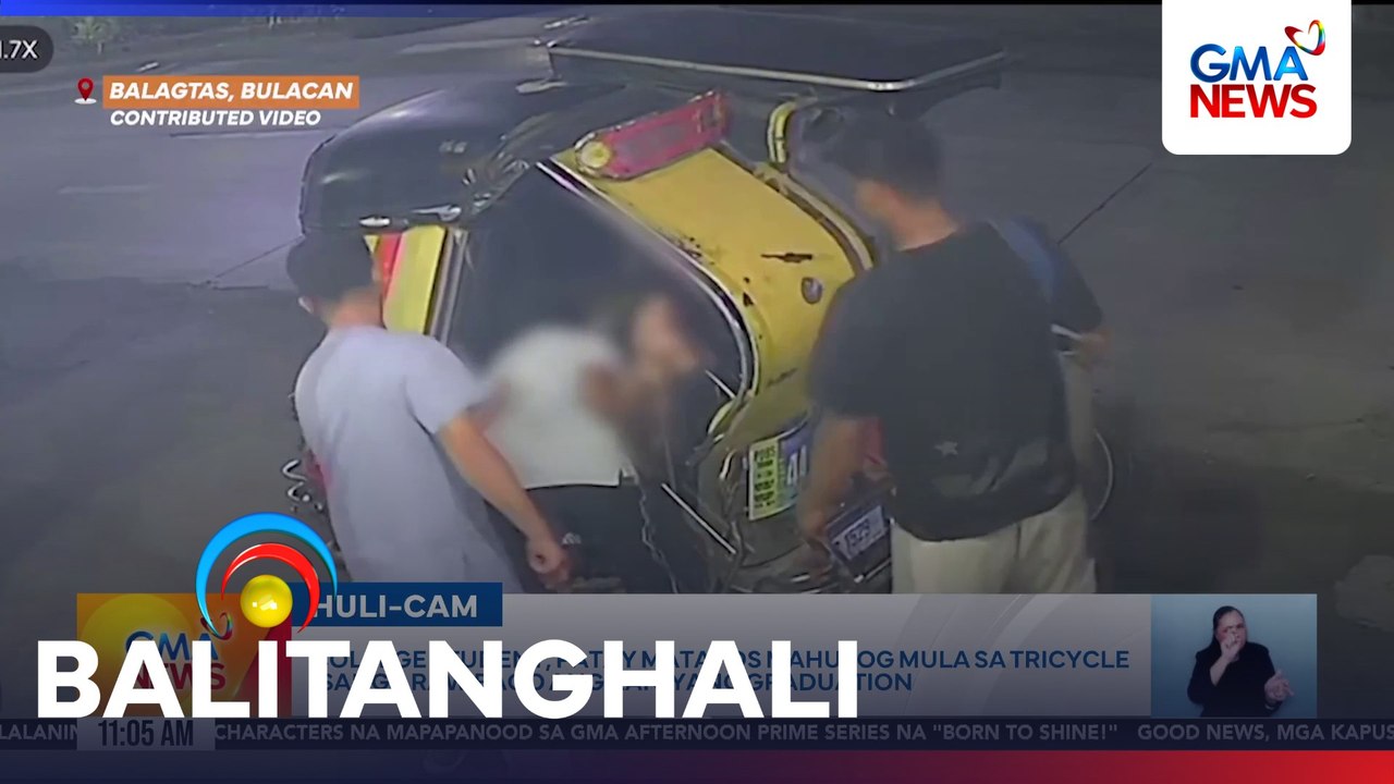College student, patay matapos mahulog mula sa tricycle isang araw bago ang kaniyang graduation | Balitanghali