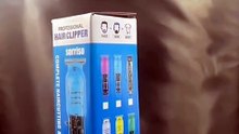 Máquina Para Cortar Cabelo, Barba, Sem Fio Com Display Lcd