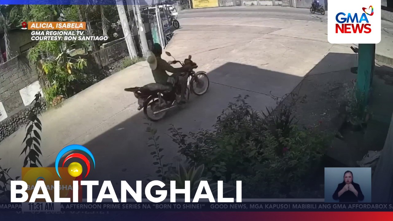 Rider, patay nang mabangga ng pampasaherong van | Balitanghali