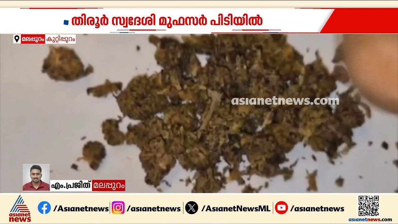 കുറ്റിപ്പുറത്ത് ലക്ഷങ്ങളുടെ ലഹരി വേട്ട; കാറിനുള...