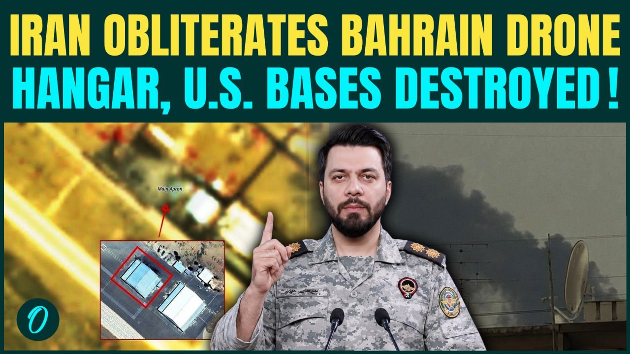 Iran HITS U.S. Missile Systems At Bahrain And Jordan Bases, Drone Hangar DESTROYED | VIDEO