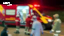 Motociclista fica ferido em batida com Fiat Uno no fim da Avenida Piquiri, em Cascavel