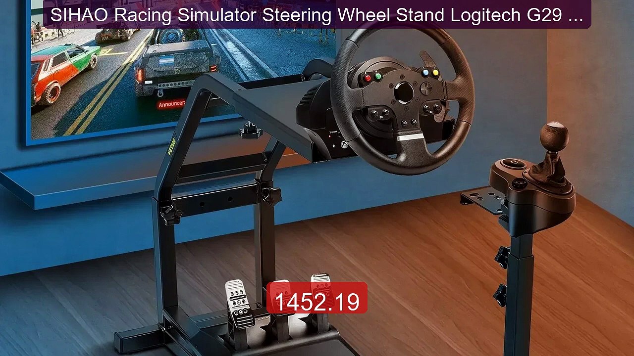 SIHAO Racing Simulator Steering Wheel Stand Logitech G29 G27 G25 G... -- Best Deal 2026 | Shop Now!