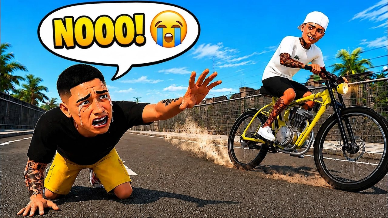 Riquinho Stole My Bike 😭