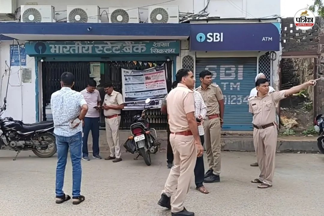 Dausa: ATM लूटने आए नकाबपोश बदमाश