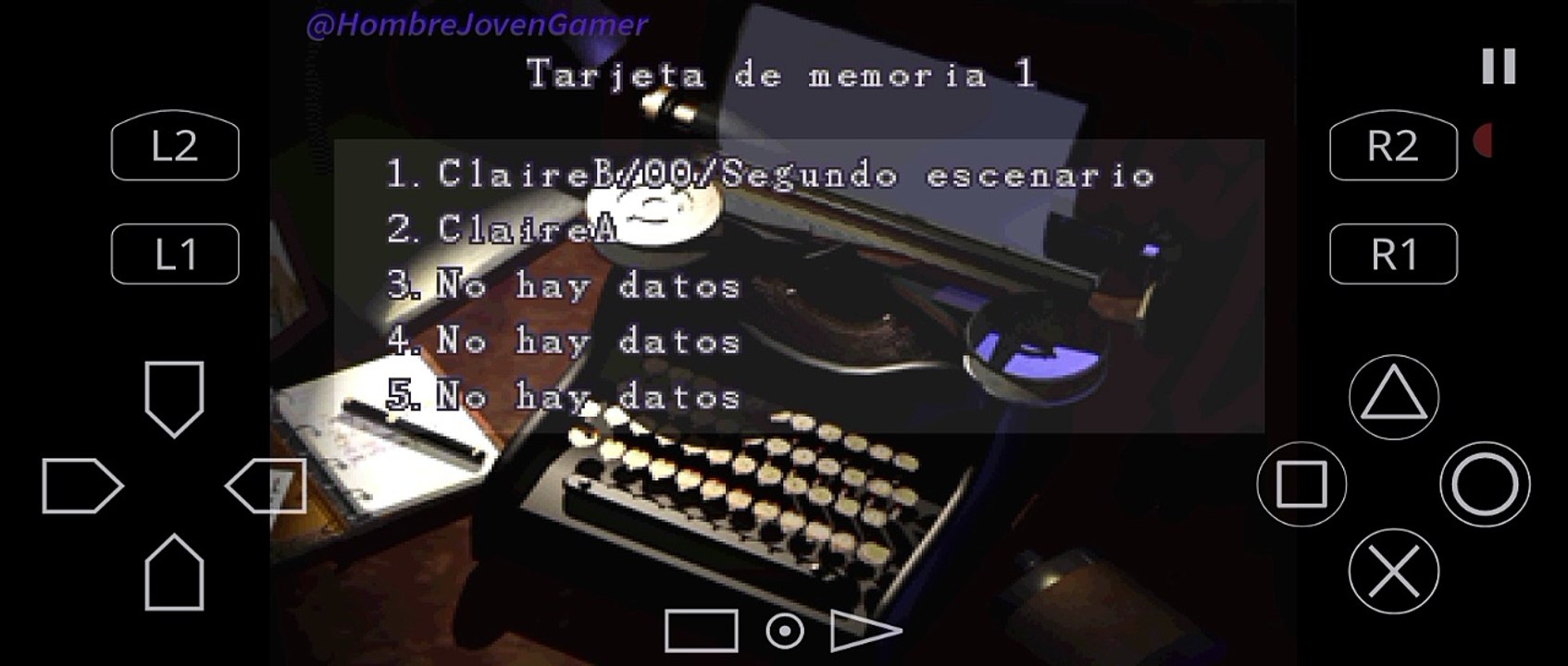 Resident Evil 2 Claire Redfield A Parte 3 DuckStation Android