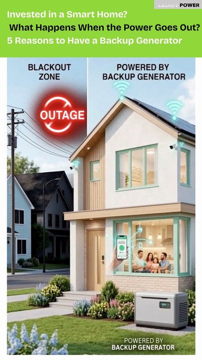 Smart Home Here's Why a Backup Generator Is a Must!