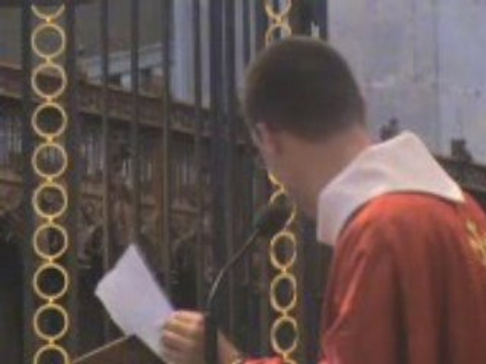 Remerciement de Patrick