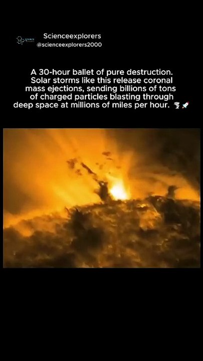 The 30-Hour Storm That Could Swallow Earth #space #facts #nasa