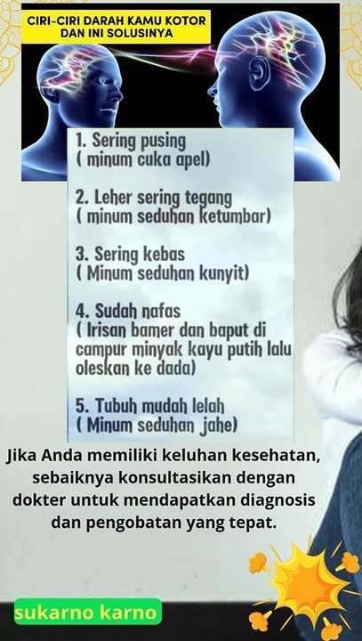 kondisi yang sering dikaitkan dengan darah kotor #motivation