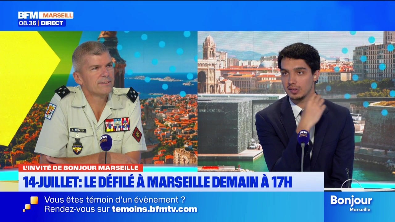 Bonjour Marseille du lundi 13 juillet 2026