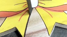 ​Crispy Wood Cutting ASMR: Carving a Cute Yellow Ribbon Bow Art 🎧 | Top G7 ASMR