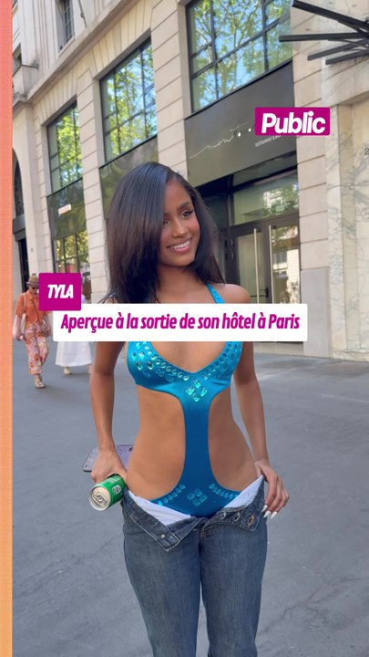 Tyla quitte son hôtel parisien avec style