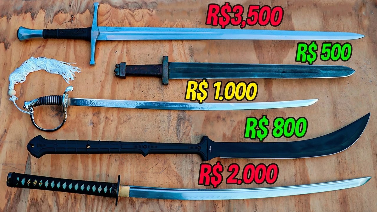 I Built an Epic Arsenal with the Most Expensive and Cheapest Swords