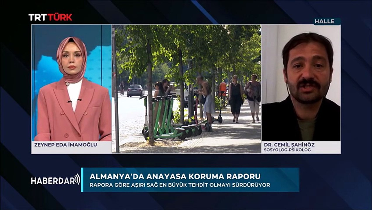 Almanya´da İç İstihbarat Raporu (Verfassungsschutzbericht, Anayasayı Koruma Teşkilatı) (TRT Türk, Haberdar, 12.07.2026)