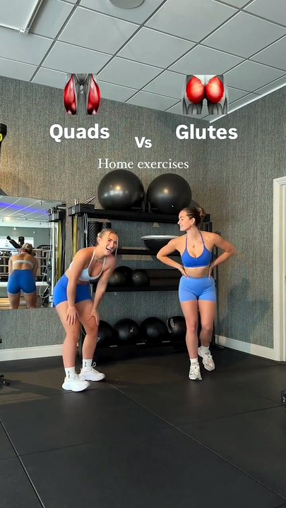 Stop Training Blindly! Quads vs Glutes Home Exercise Guide