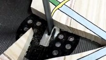 ​Cutting a Crossed Swords Drawing with Green & Yellow Hilt on Wood: Oddly Satisfying ASMR ⚔️✨ | Top G7 ASMR