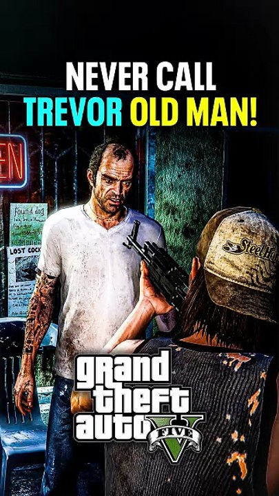 Never Call Trevor "Old Man"! #gamestyphoon #gta5 #gtav #shorts #Trevor #Rednecks #CreepyOldMan #viral
