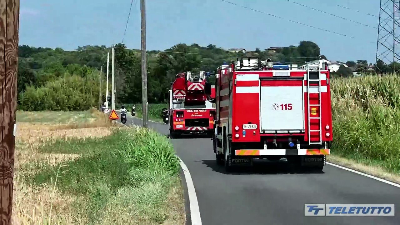 Video News - Lonato: a fuoco l'azienda Valli SpA