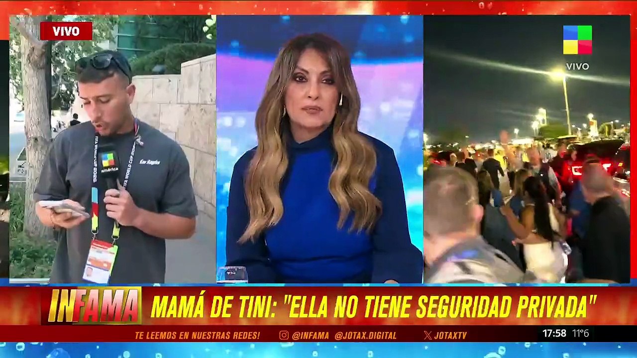 Qué dijeron los padres de Tini Stoessel tras la agresión de la seguridad a Martín Salwe
