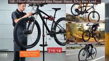 108 -190cm Professional Bike Repair Stand, 50kg Max Load, Port... -- Hot Deal 2026 | Limited Offer!