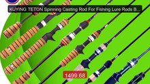 KUYING TETON Spinning Casting Rod For Fishing Lure Rods BFS P... -- Amazing Value 2026 | Must Have!