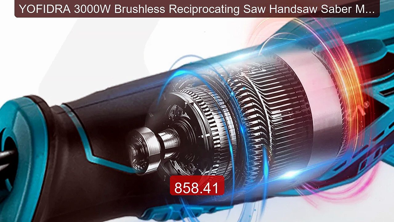 YOFIDRA 3000W Brushless Reciprocating Saw Handsaw Saber Multif... -- Hot Deal 2026 | Limited Offer!