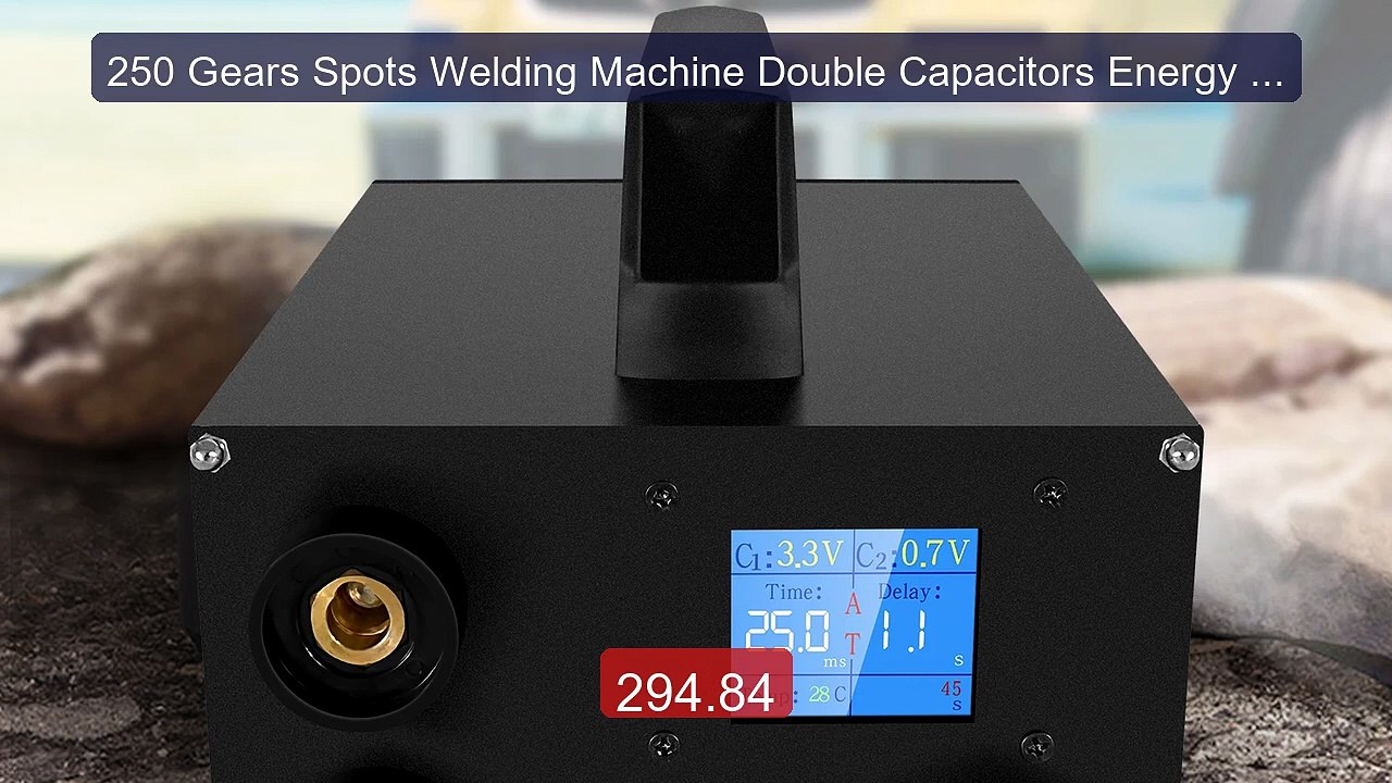 250 Gears Spots Welding Machine Double Capacitors Energy Stor... -- Amazing Value 2026 | Must Have!