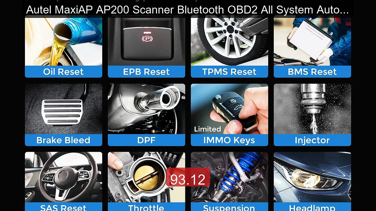 Autel MaxiAP AP200 Scanner Bluetooth OBD2 All System Automotive Dia... -- Top Rated 2026 | Buy Now!