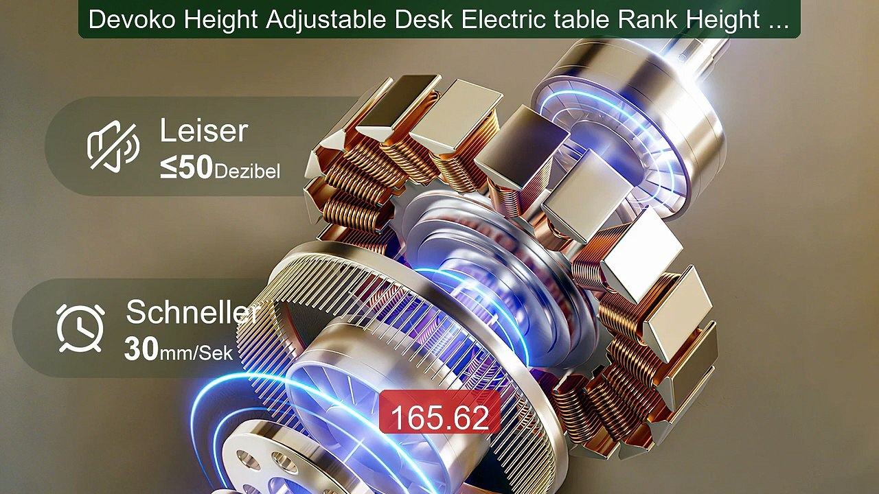 Devoko Height Adjustable Desk Electric table Rank Height Adjus... -- Best Buy 2026 | Great Quality!