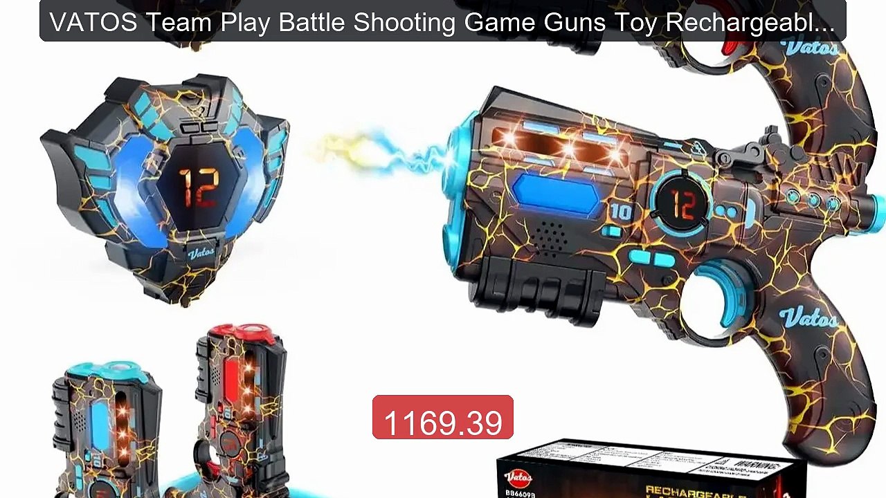 VATOS Team Play Battle Shooting Game Guns Toy Rechargeable 2.4GHz S... -- Top Rated 2026 | Buy Now!