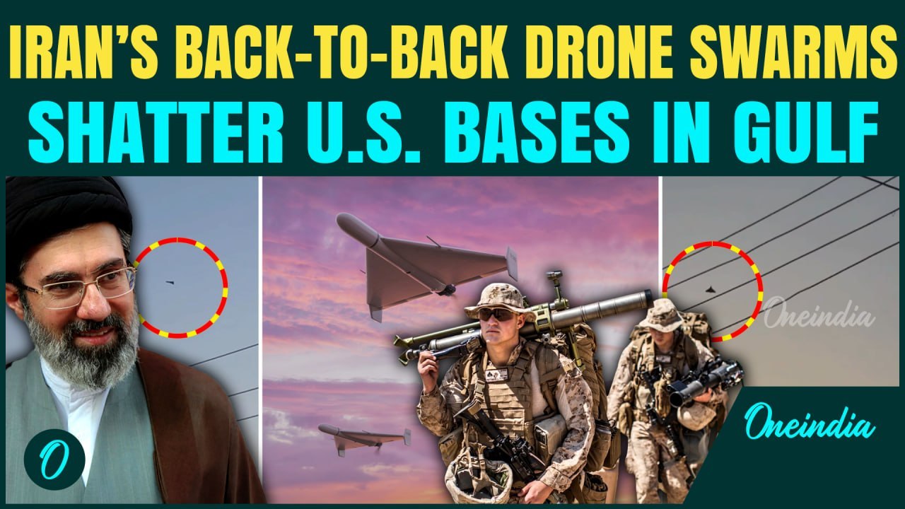 Iran UNLEASHES Drone Swarms Toward Gulf As U.S. Bases Face ATTACK Fears