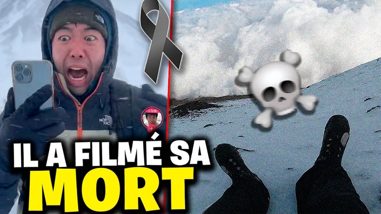 Un streamer tombe du mont Fuji en direct !