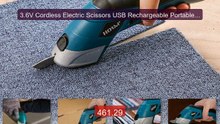 3.6V Cordless Electric Scissors USB Rechargeable Portable Sewi... -- Hot Deal 2026 | Limited Offer!