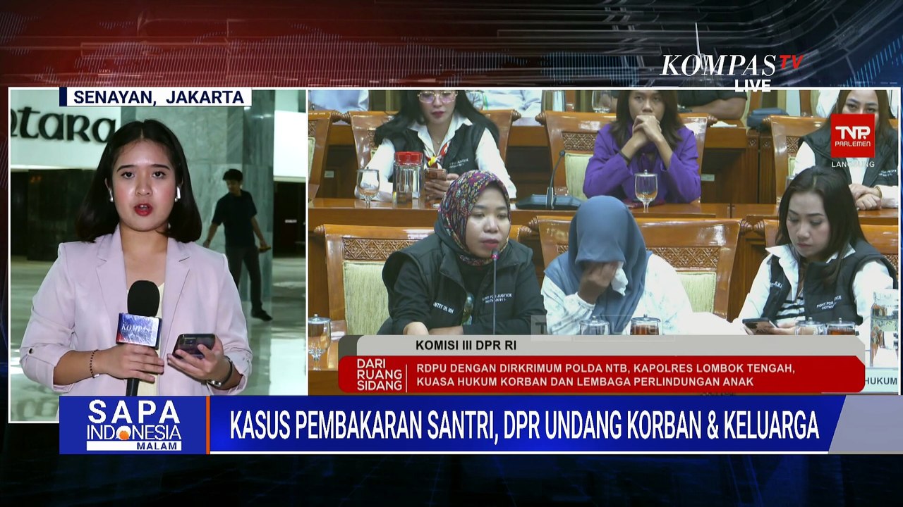 Komisi III DPR Nilai Polisi Dalam Menangani Kasus Pembakaran Santri Lombok Tengah Terlambat