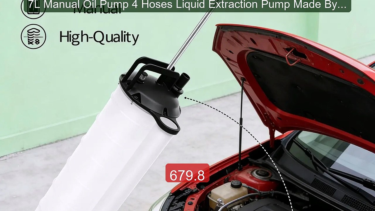 7L Manual Oil Pump 4 Hoses Liquid Extraction Pump Made By PP S... -- Best Buy 2026 | Great Quality!