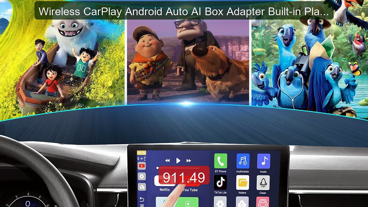 Wireless CarPlay Android Auto AI Box Adapter Built-in Play Store Ne... -- Top Rated 2026 | Buy Now!