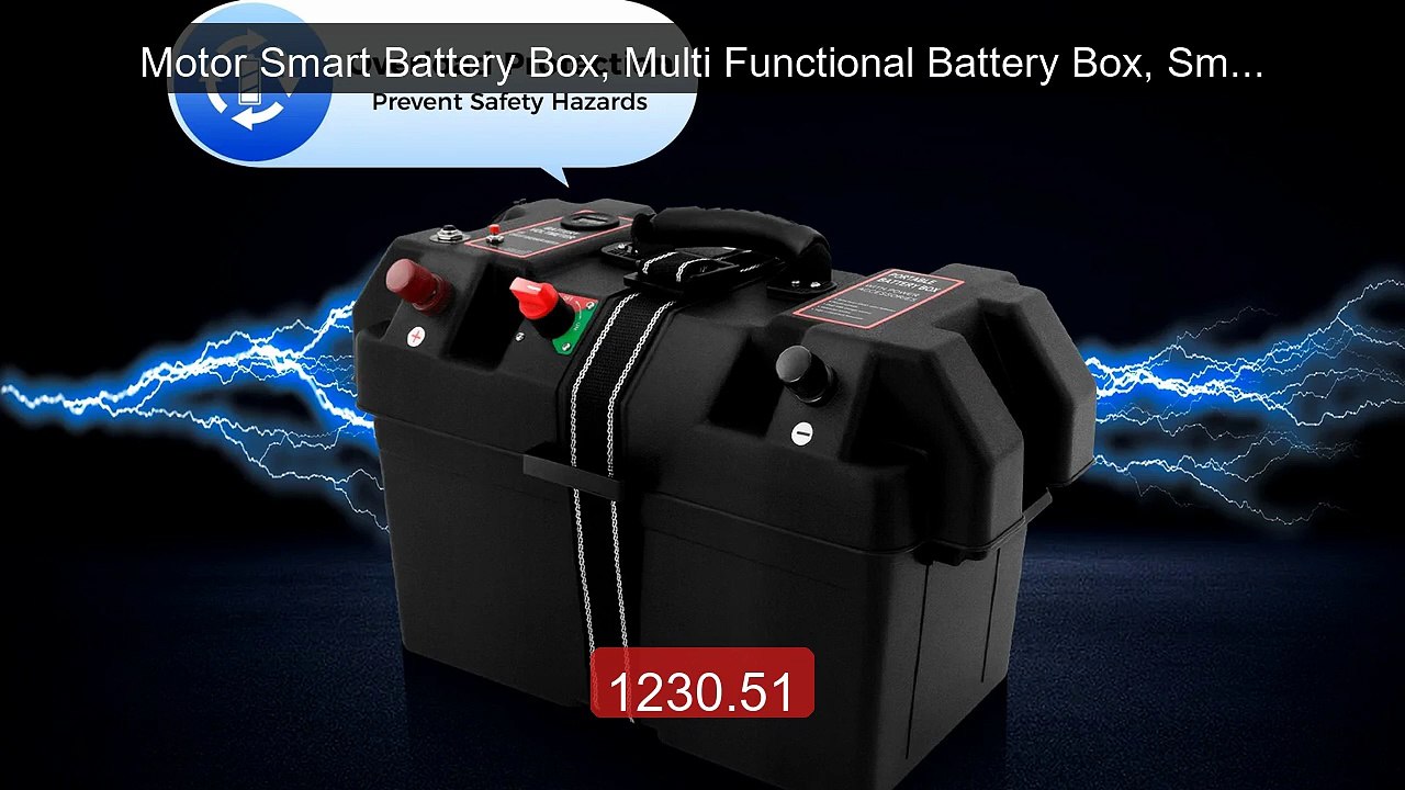 Motor Smart Battery Box, Multi Functional Battery Box, Smart Batte... -- Best Deal 2026 | Shop Now!