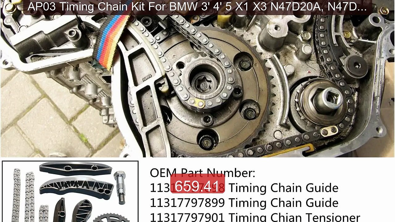 AP03 Timing Chain Kit For BMW 3' 4' 5 X1 X3 N47D20A, N47D20B 1... -- Hot Deal 2026 | Limited Offer!